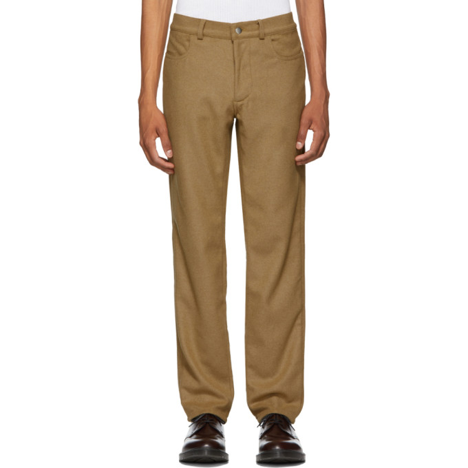 À Clair WFletcherPantalon Rayure Laine En 'jeans' 182041m191004 Latérale Sku Brun Daniel nmOwvN80