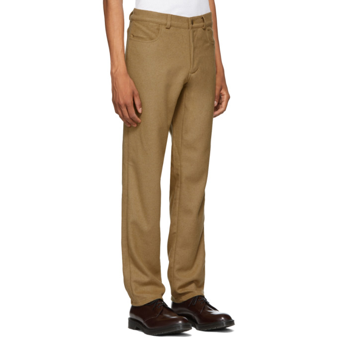 À Clair WFletcherPantalon Rayure Laine En 'jeans' 182041m191004 Latérale Sku Brun Daniel nmOwvN80