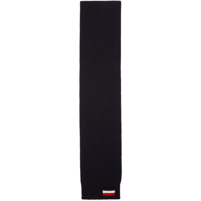 MonclerFoulard Bleu Marine Tricot Sku 191111m150001 vm8n0Nw