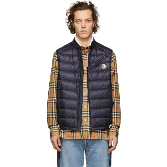 MonclerVeste 191111m178019 Bleu Marine En Duvet Arv Sku zMUVqSpG