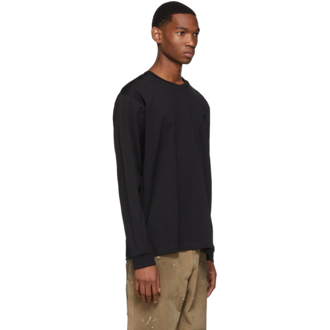 191129m213030 À Face Manches Elwood Sku Acne Longues shirt Noir StudiosT 8wkn0PXO