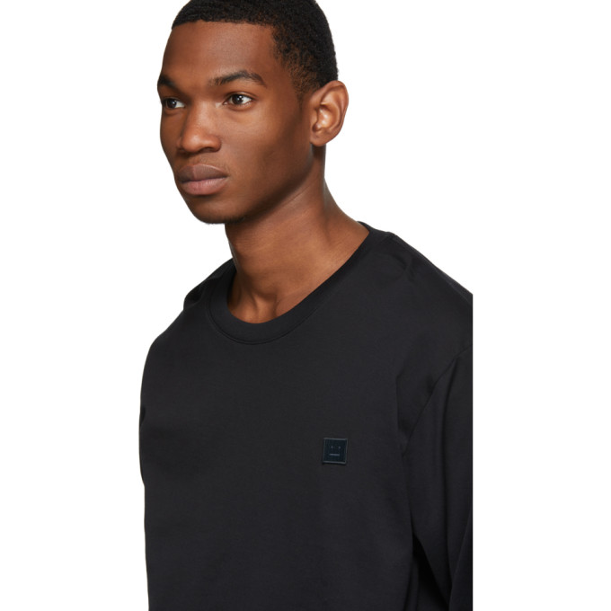 191129m213030 À Face Manches Elwood Sku Acne Longues shirt Noir StudiosT 8wkn0PXO
