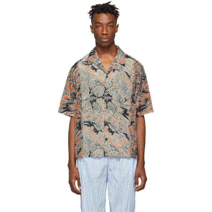 Et Orange 1 Floral Phillip Souvenir 191283m192011 À Palm Noire Manche Tree 3 Sku Courtes LimChemise tQsdCrh