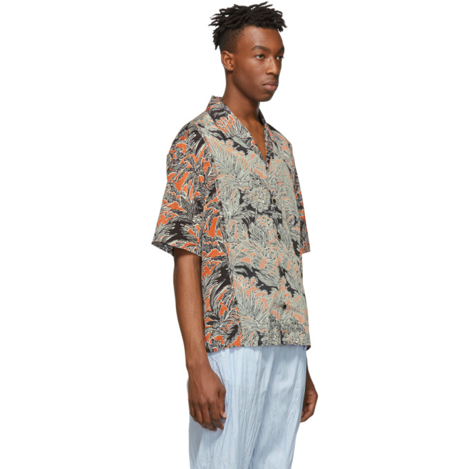 Et Orange 1 Floral Phillip Souvenir 191283m192011 À Palm Noire Manche Tree 3 Sku Courtes LimChemise tQsdCrh