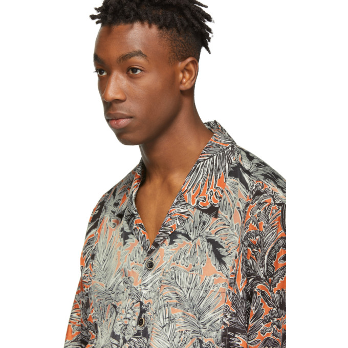 Et Orange 1 Floral Phillip Souvenir 191283m192011 À Palm Noire Manche Tree 3 Sku Courtes LimChemise tQsdCrh