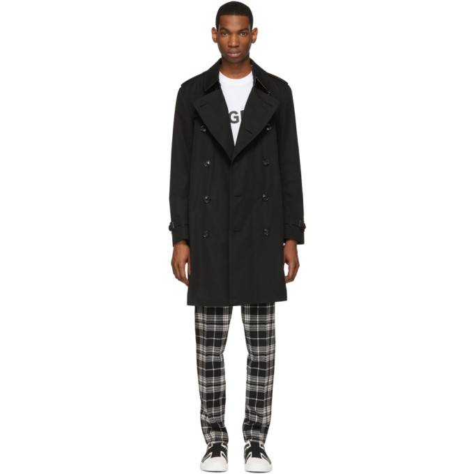 Heritage Sku Kensington BurberryTrench 191376m184004 Noir j4ALR5