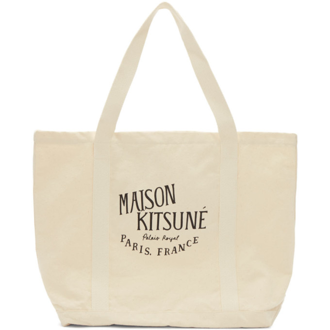 'palais Shopping Royal' Blanc Maison 191389f049013 Cassé Sku KitsunéCabas DEIH29