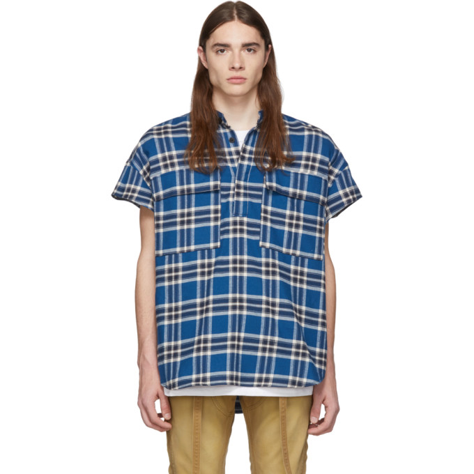 191782m192002 Fear À GodChemise Carreaux Sku Bleue Of 8n0kwOP