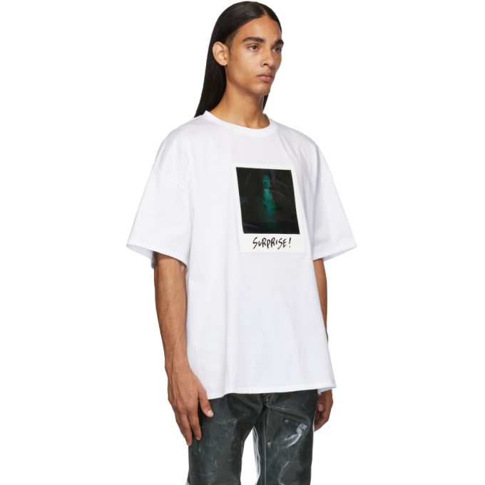 DoubletT Blanc Sku Polaroid Film shirt 192038m213001 DH2IWE9Ye