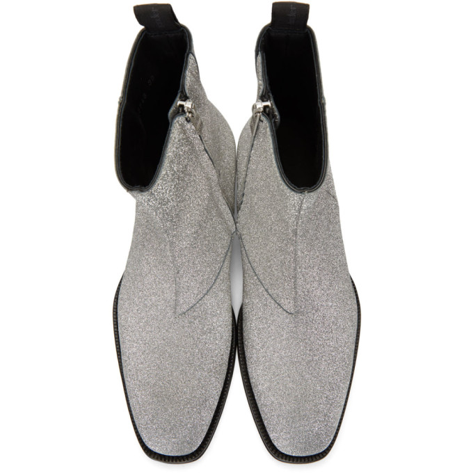 Noires Alexander McqueenBottes Dancer Argentées Tiny Et Sku 192259m255001 SVpqzMGLU