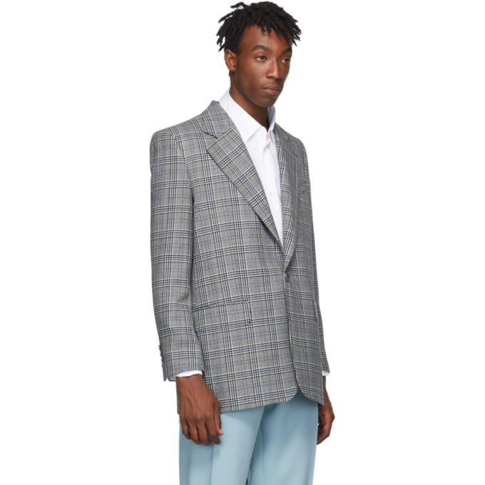 Bleu À Carreaux Gris GivenchyBlouson Et Sku 192278m195005 JFcKTl13