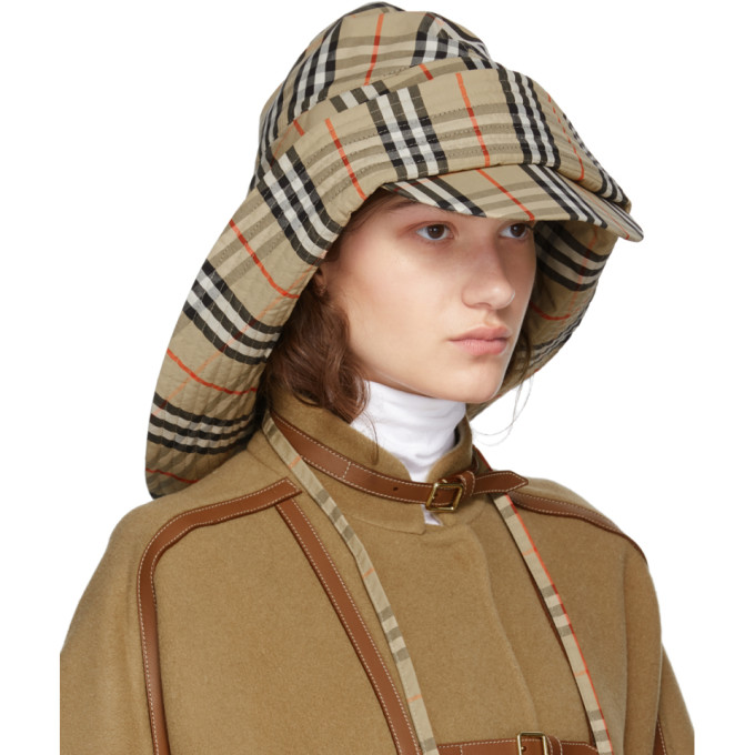 Vintage Sku Beige BurberryChapeau 192376f015001 Check Rain ALq3Rc54jS