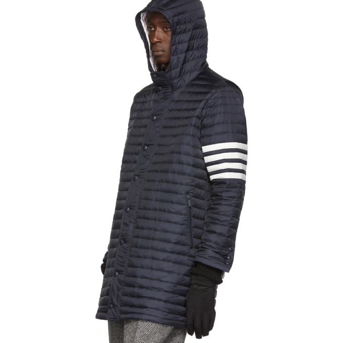 192381m178011 À bar 4 En Sku Duvet Marine Capuche Bleu Thom Matelassé BrowneManteau Pk80Own