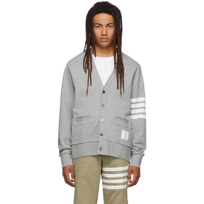 V bar Col Sku Gris Thom BrowneCardigan 4 192381m200001 À En xQredCBWo