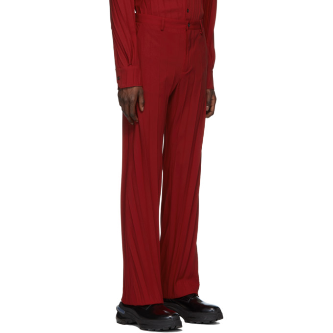 192476m191001 Sku ValentinoPantalon Rouge Plissé ValentinoPantalon b6fg7y