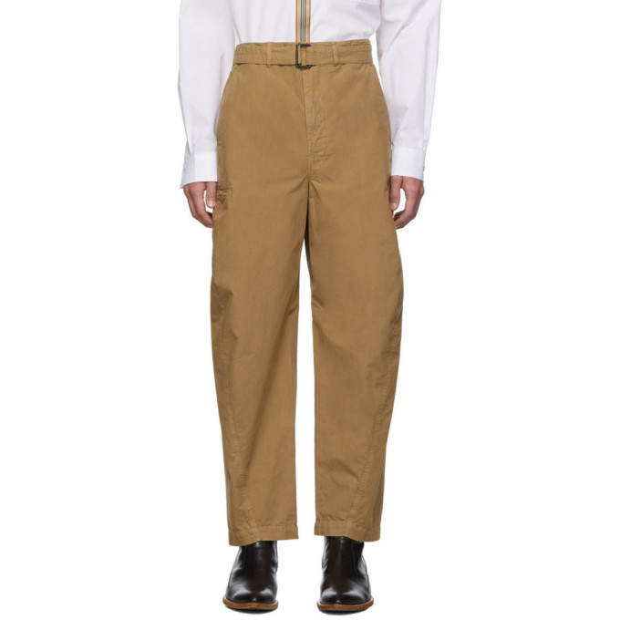 Sku LemairePantalon 192646m191002 Brun Twisted rdxsBQthC