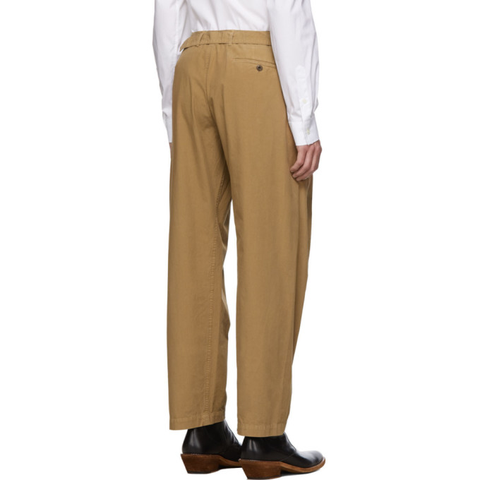 Sku LemairePantalon 192646m191002 Brun Twisted rdxsBQthC