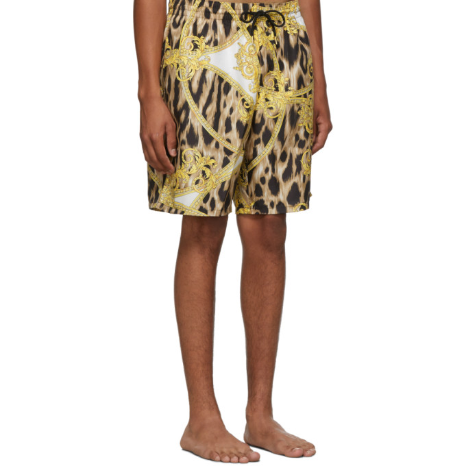 Et De UnderwearMaillot Sku Doré Bain 192653m208007 Blanc Animal Versace mNyv80wPnO