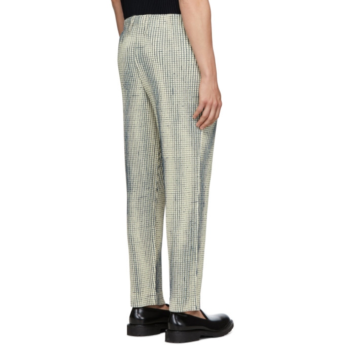 Blanc 192729m191024 Check Mc Cassé Homme Plissé Sku Network MiyakePantalon Issey June xdoBCe
