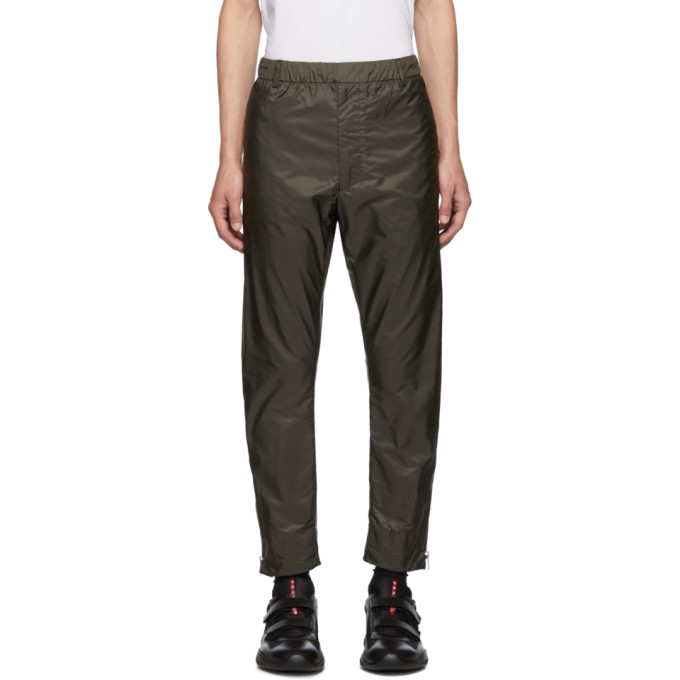 Sku En Nylon Kaki PradaPantalon 192962m191021 Zip Side H2WDYEIe9