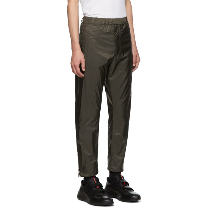 Sku En Nylon Kaki PradaPantalon 192962m191021 Zip Side H2WDYEIe9