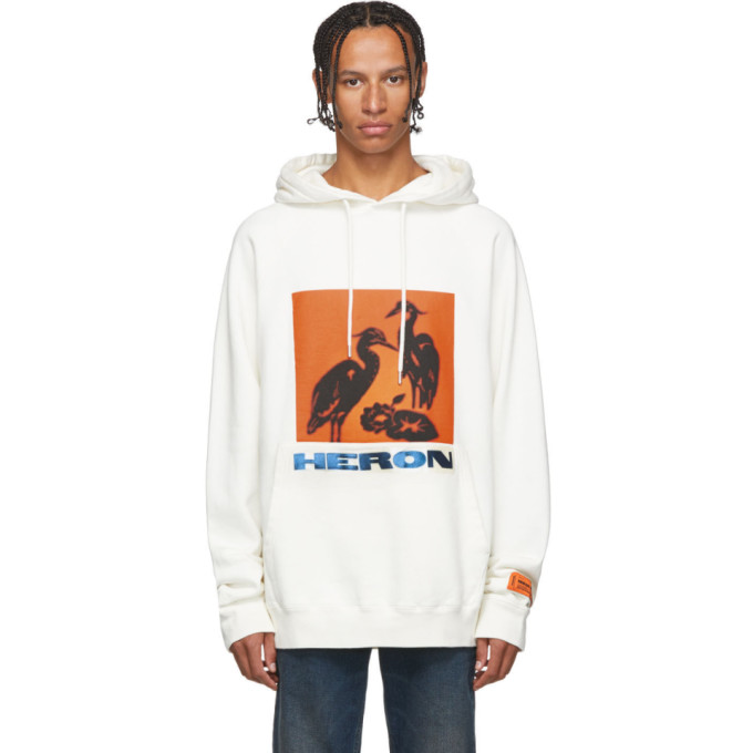 Heron À Birds Capuche Cassé Sku Blanc 192967m202009 PrestonPull SpUGVqzM